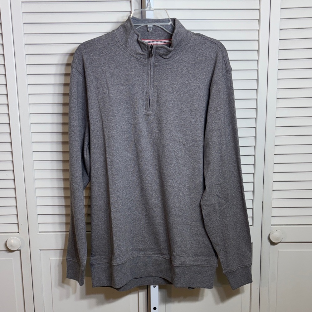 NWT The Normal Brand Men's Puremeso Weekend Quarter Zip Top Large